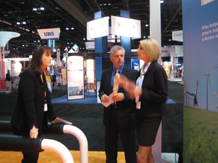 Candy John, Marc Coons, Robbin Johnson at PowerGen 2008